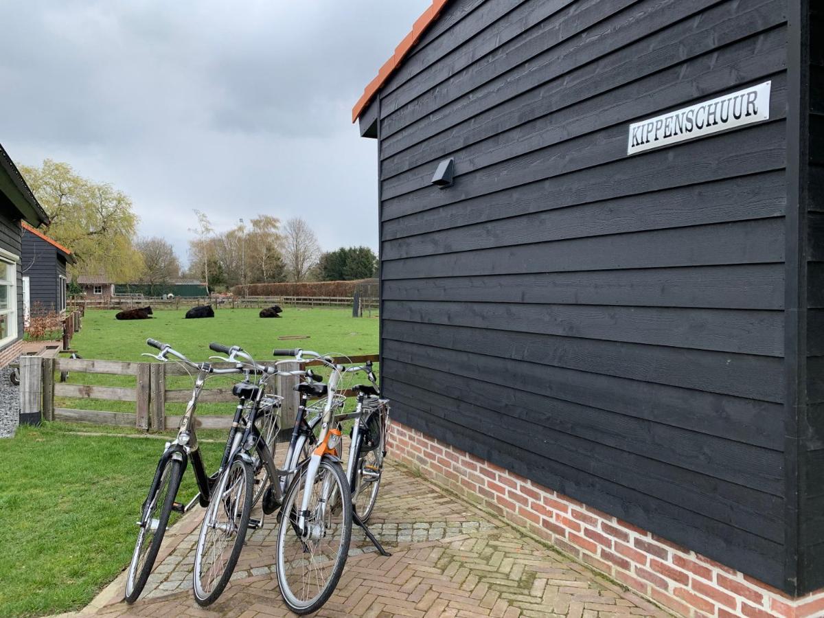 Met de Kippen op Stok - Vakantiehuisjes Baexem Buitenkant foto